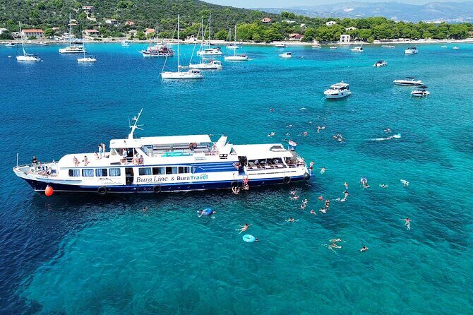 Slatine - Island Hopping Excursion (Trogir/Blue Lagoon/Shipwreck) - Key Points