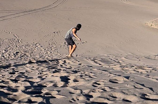 Slide into the sunset by Sandboarding in Las Dunas Del Mogote - Return to La Paz