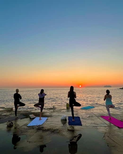 Sliema: Beach Yoga Class - Key Points