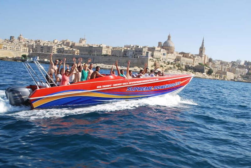 Sliema: Powerboat trip to Gozo & Comino with Caves - Key Points