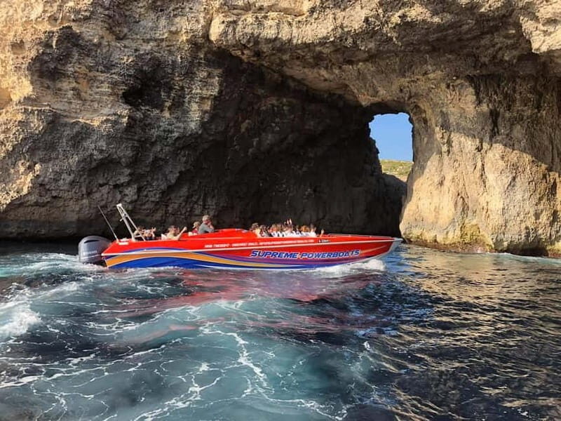 Sliema: Powerboat trip to Gozo & Comino with Caves - The Experience: What to Expect on the Water
