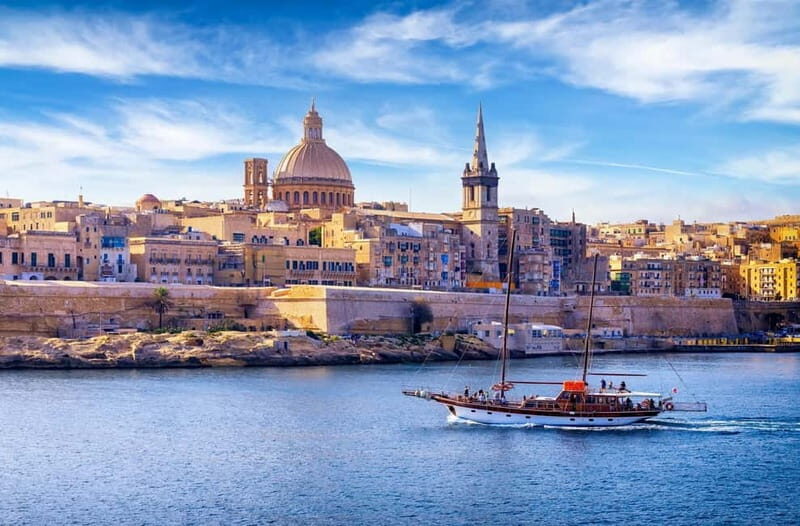 Sliema: Three Bay Cruise with Lunch & Optional Transfers - Second Stop: Dalet Qorrot Bay (Gozo)