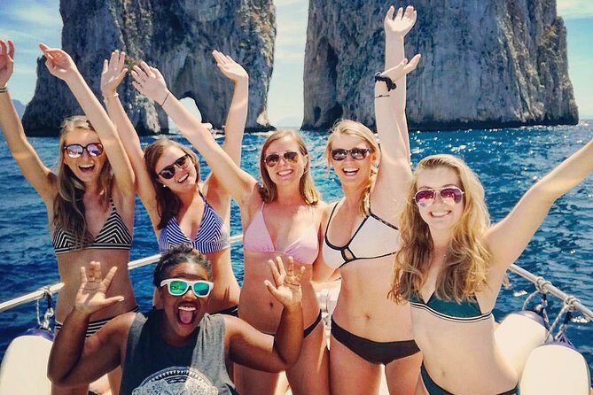 Small Group Boat Day Excursion to Capri Island from Sorrento - Swimming at Marina Piccola