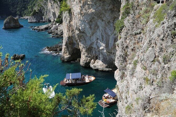 Small Group Boat Tour to Sorrento Coast, Capri & Blue Grotto - Frequently Asked Questions