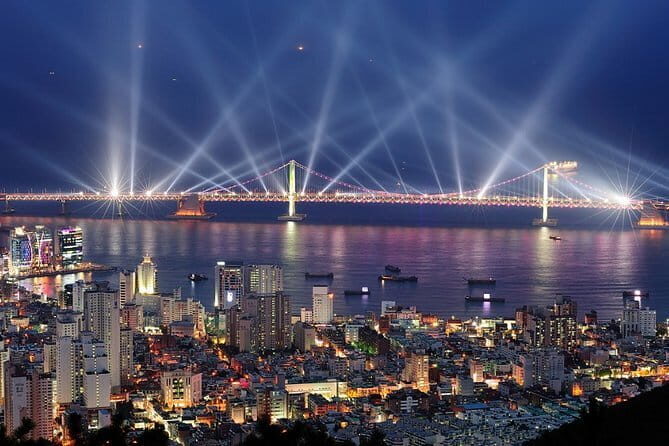 Small Group Busan Night View Tour Opt Night sailing boat - Detailed Breakdown of the Itinerary