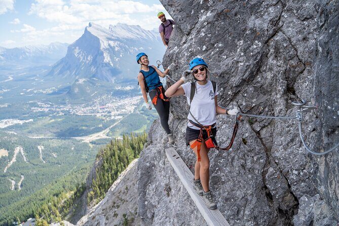 Small-Group Guided Via Ferrata Climbing with Banff's Best Views - Key Points