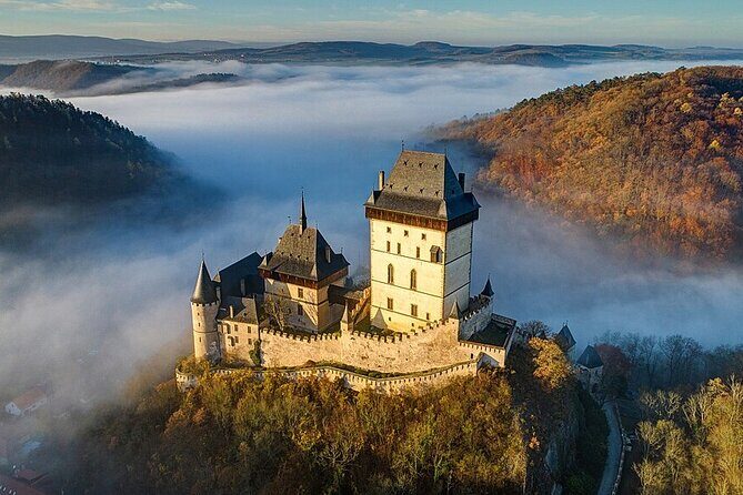 Small-Group Karltejn Castle and Caves - All inclusive day trip - Transportation & Group Size