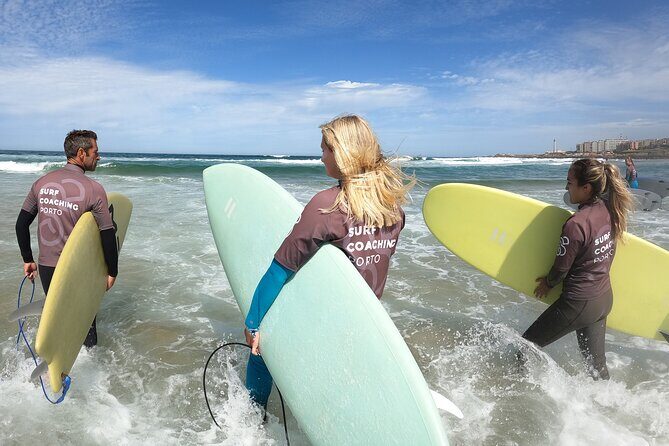 Small Group Surf Coaching in Porto w/photos - Key Points