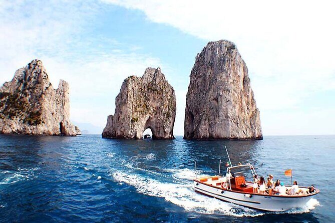 Small Group Tour from Salerno to Capri by Boat - The Experience on Board