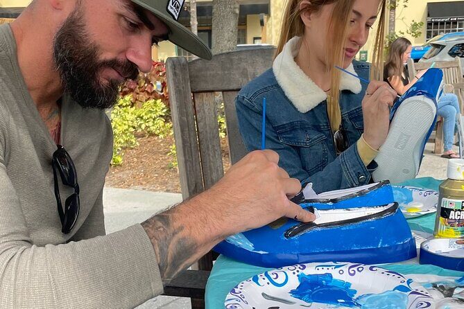 Sneakers Painting Class in Celebration Town - Why This Experience Works