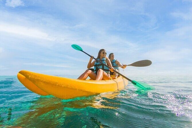 Snorkeling all Day Garrafon Reef Park VIP Isla Mujeres & Kayacking & Beach Club - The Sum Up: Who Will Love This Experience?