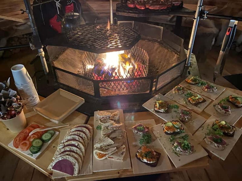 Snow Activities and reindeer feeding in nature - A Deep Dive into the Experience