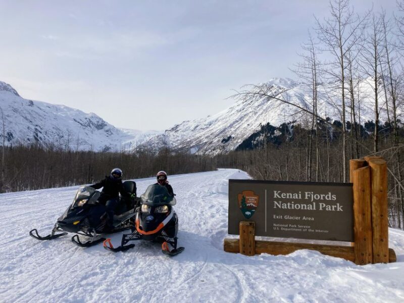Snowmobile and Snowshoe Dual Adventure from Seward, AK - Key Points