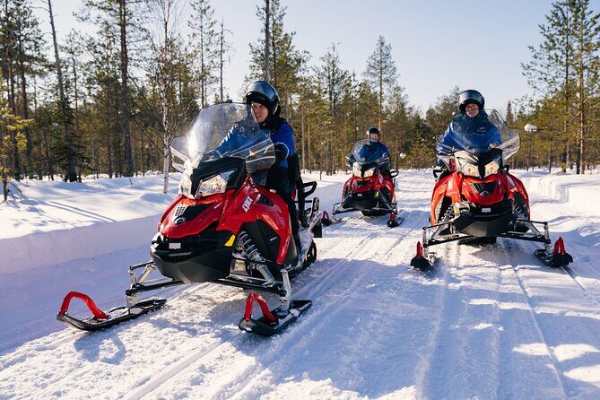 Snowmobile Safari into the Wilderness, Apukka Resort Rovaniemi - Key Points