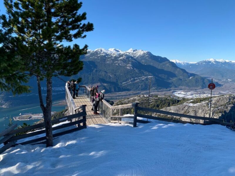 Snowshoeing At The Top Of The Sea To Sky Gondola - Key Points