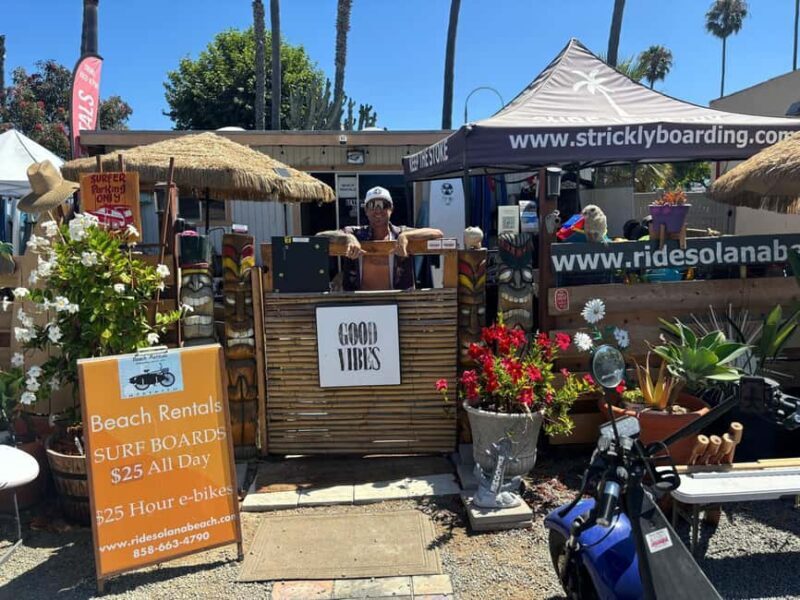 Solana Beach, CA: Body Board with Leash Rental - Key Points