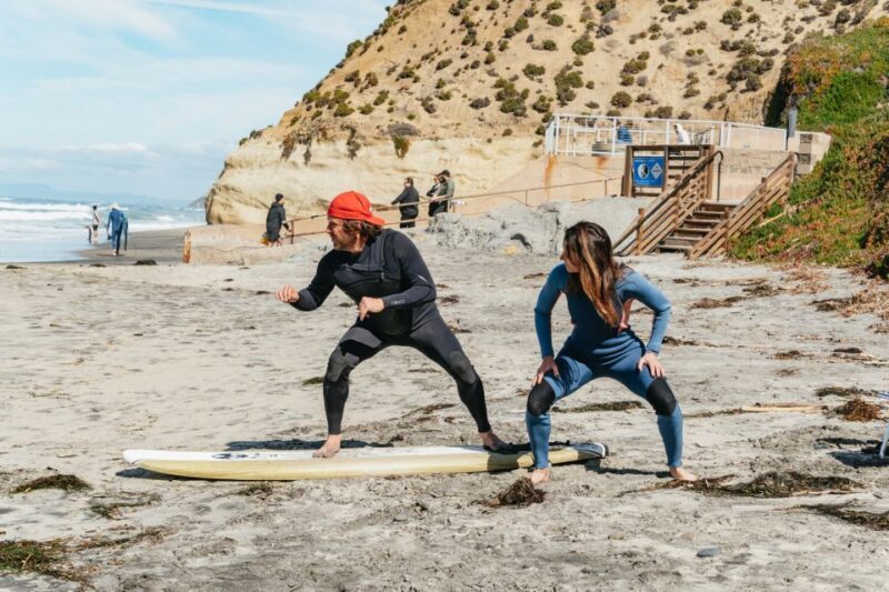 Solana Beach: Private Surf Lesson with Board and Wetsuit - Key Points
