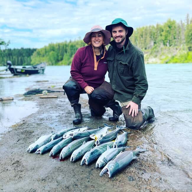 Soldotna: Guided Salmon Fishing | Kenai & Kasilof Rivers - The Catch and the Convenience of Filleting