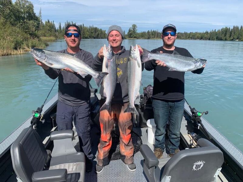 Soldotna: Kenai River | Silver Salmon | Full Day Charter - The Thrill of Silver Salmon Fishing
