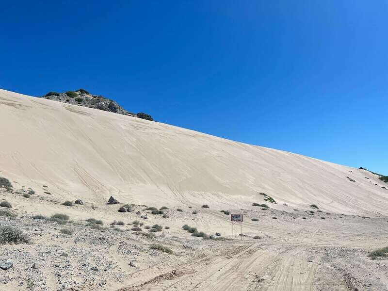 Sonora:Tour to the Sand Dunes of the desert in San Nicolás - Journey Through Baja California’s Desert Landscape