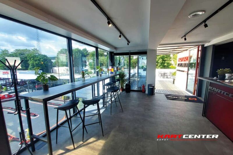 Sopot: Thrilling GoKart Racing on the Outdoor Track - The Viewing Areas and Lounge