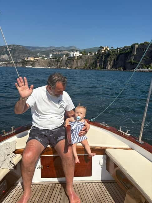 Sorrento: Boat Coastal Cruise with Swim and Limoncello - Key Points