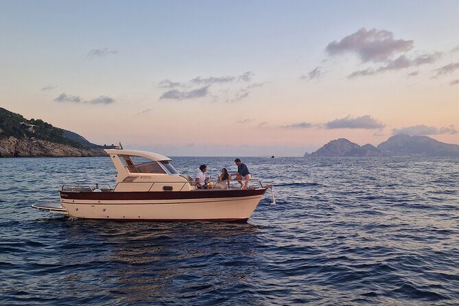Sorrento Coast Sunset Aperitif Boat Tour - Key Points