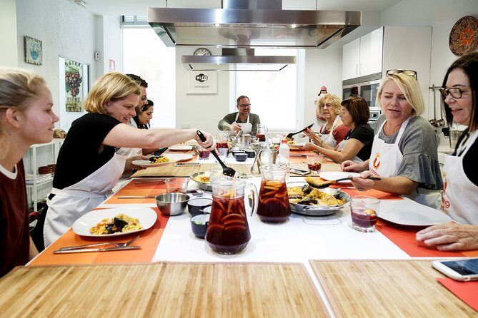 Spanish Cooking Class Paella Tapas and Sangria in Madrid - The Social and Cultural Touch