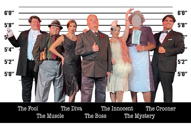Speakeasy Murder Mystery Dinner Show in Orlando - Included and Not Included in Your Ticket