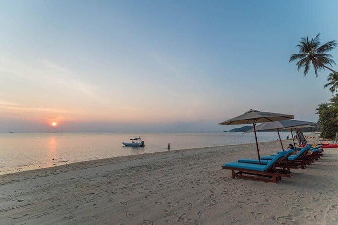 Speed Boat Private Sunset Snorkeling and sightseeing from Samui - Key Points