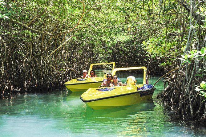 Speedboat adventure in cancun waters - Key Points
