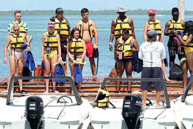 Speedboat and Snorkel Tour from Cancun with Transportation - Key Points