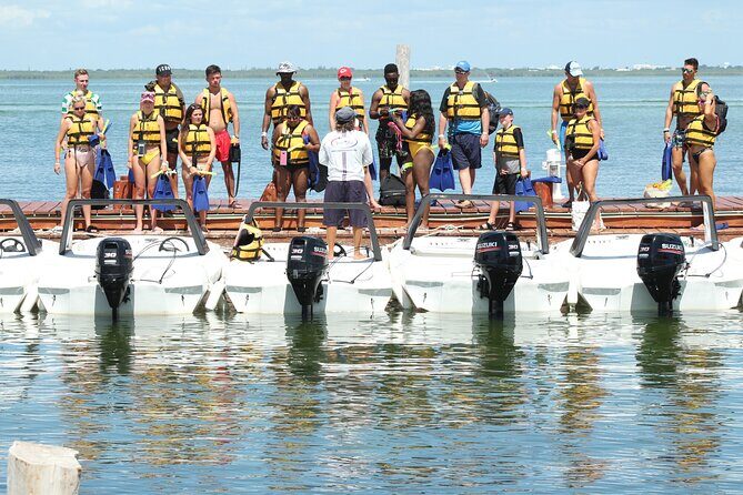 Speedboat Tour with Snorkeling in Cancun  Drive Your Own Boat! - Frequently Asked Questions