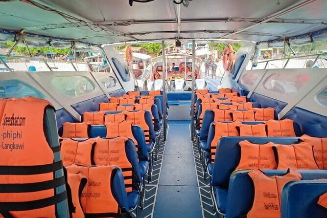 Speedboat transfer to island service. - Key Points