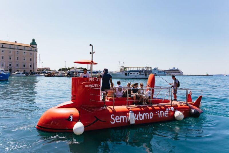 Split: 45-minute Semi-Submersible Submarine Trip - Who Is This Tour Best For?