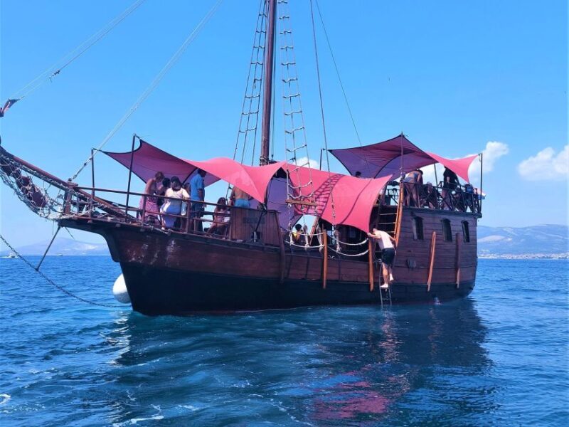 Split: Cruise on Columbo's Pirate Ship "Santa Maria" - Breakdown of the Itinerary