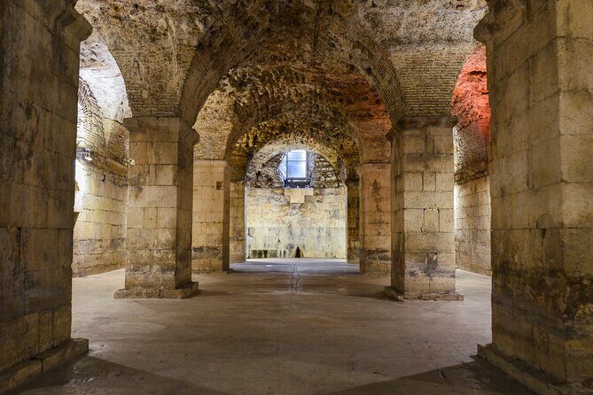 Split Diocletian's Palace & cellars Private Tour - Entrance incl. - Key Points