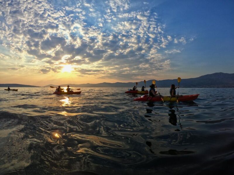Split: Guided Sunset Sea Kayaking & Snorkeling Tour w/ Wine - Key Points