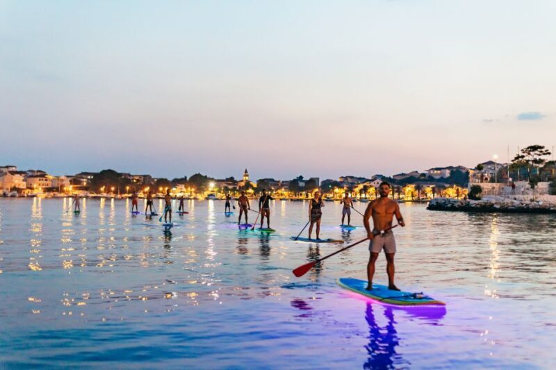Split: Stand Up Paddleboard Night Glow Tour - Practical Details: Cost, Group Size, and Flexibility