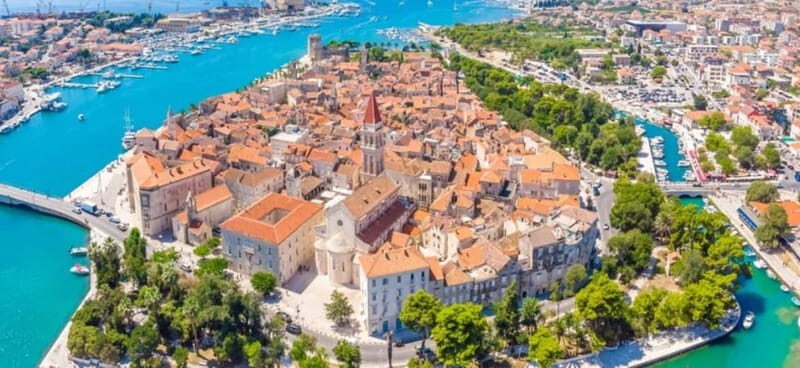 Split/Trogir: Trogir, Blue Lagoon, and Solta Speedboat Trip - Key Points