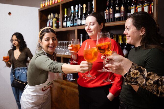 Spritz and Spaghetti: Small Group Tipsy Cooking Class - Key Points
