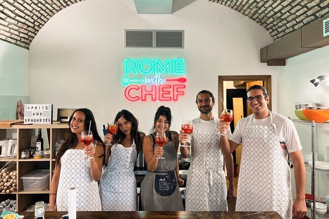 Spritz and Spaghetti: Small Group Tipsy Cooking Class - FAQs
