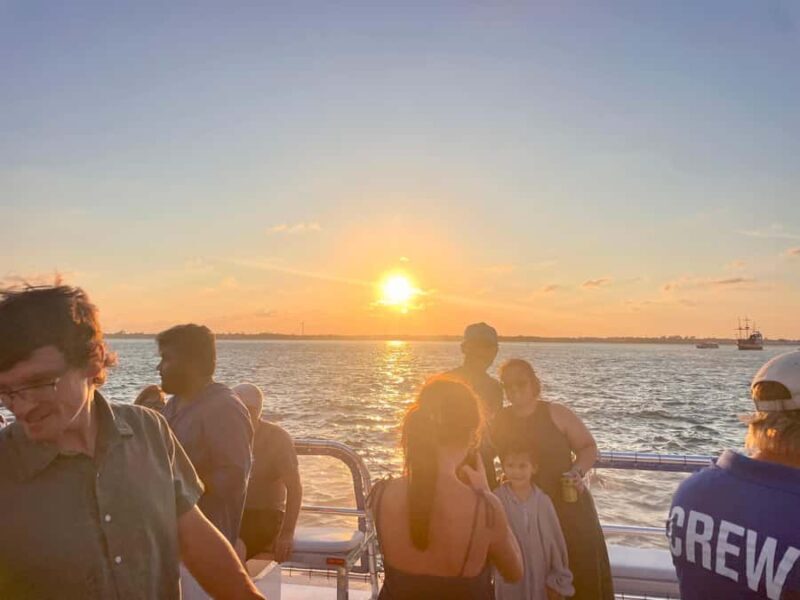 St Augustine: Bayfront Sunset Cruise With Onboard Bar - Key Points