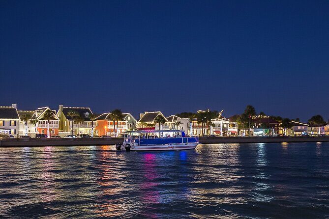 St. Augustine Champagne Sunset Cruise w Seasonal Nights of Lights - Practical Tips for Travelers