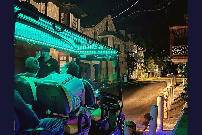 St. Augustine Ghost Tour on Premium Golf Cart with PiCk Up - How the Experience Feels in Practice