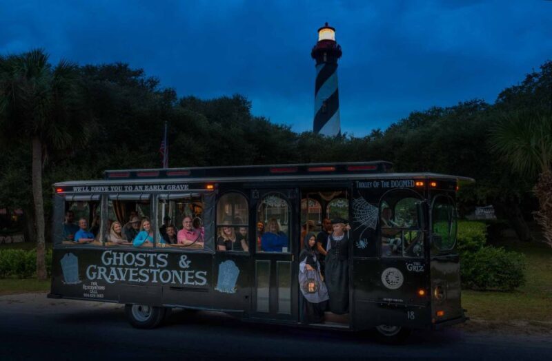 St. Augustine: Ghosts and Gravestones Old Town Trolley Tour - Key Points