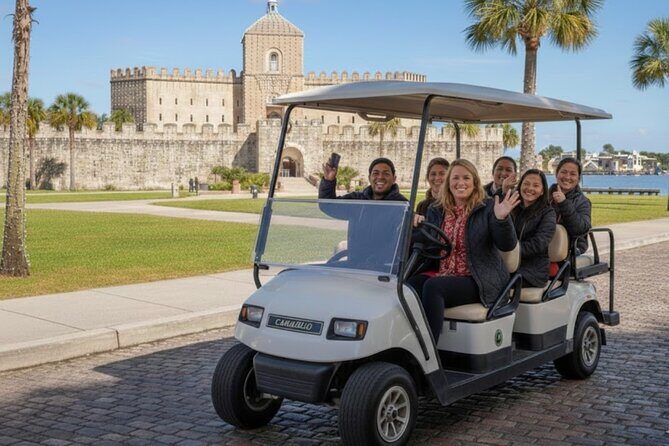 St. Augustine: Guided Historical Sightseeing Tour by Cart - Key Points