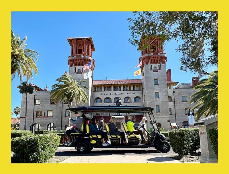 St.Augustine History Tour on Premium Golf Cart with PiCk Up - An Overview of the Experience