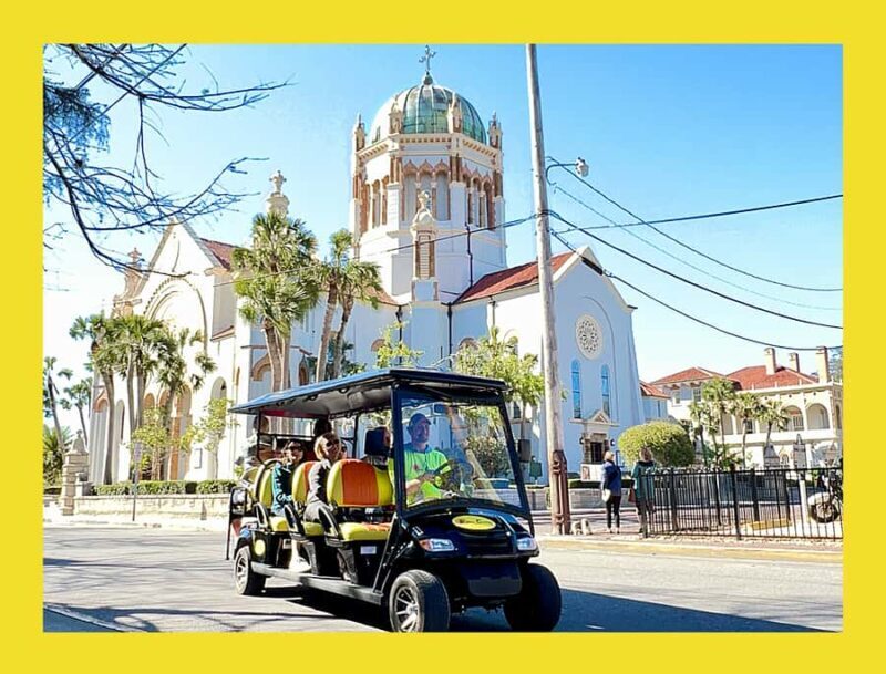 St.Augustine History Tour on Premium Golf Cart with PiCk Up - The Guides: Knowledge and Local Recommendations