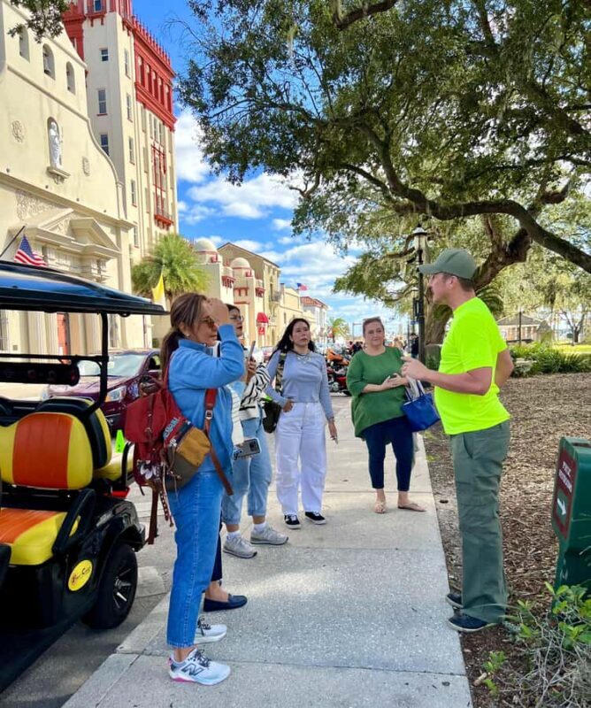 St.Augustine History Tour on Premium Golf Cart with PiCk Up - The Experience: What Does It Feel Like?